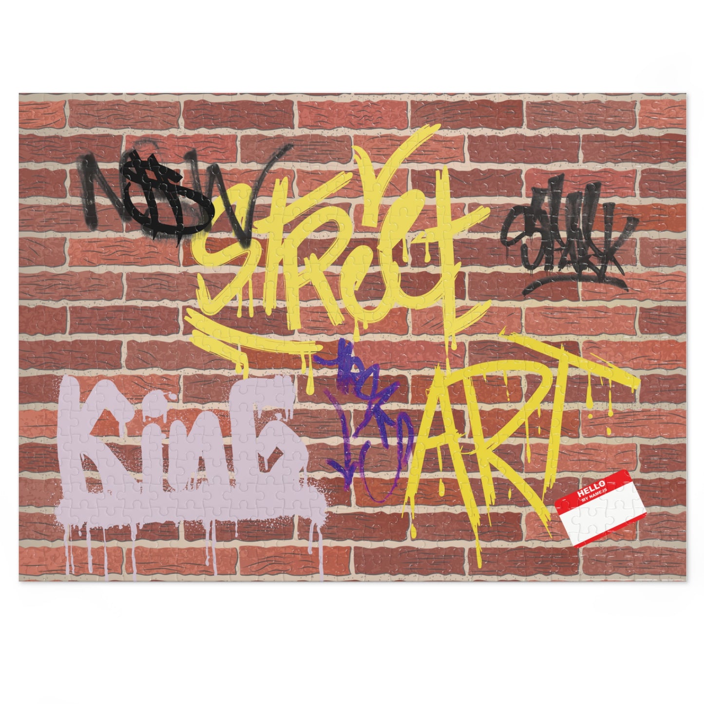 Street Art Graffiti Jigsaw Puzzle 500-Piece