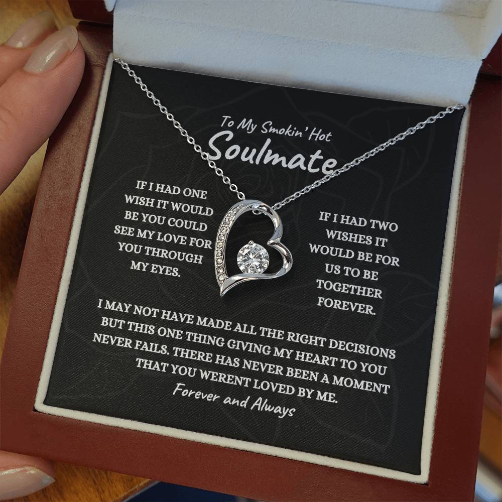 Soulmate One Wish | Love Heart Necklace