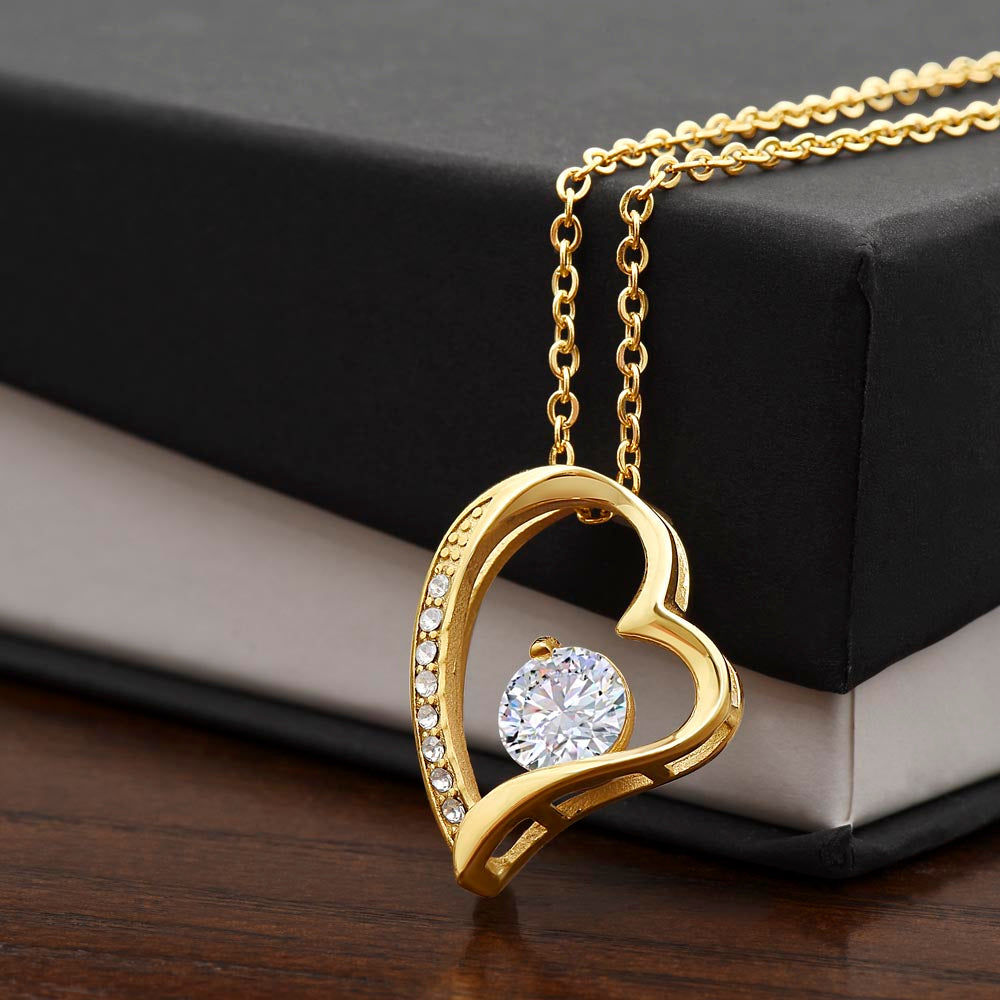 Dangling Heart Pendant Necklace