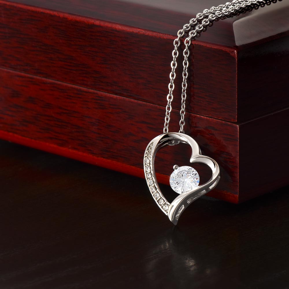 Dangling Heart Pendant Necklace