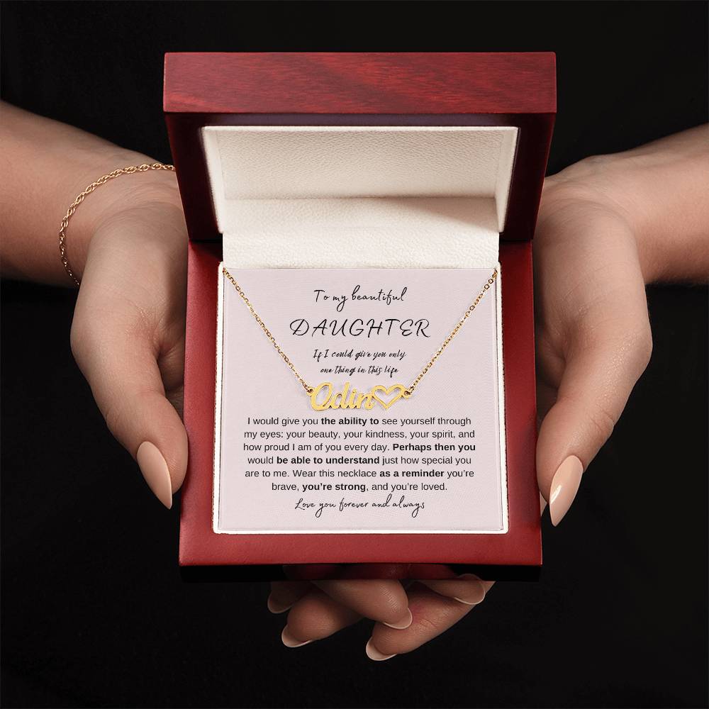 One Thing in This Life Daughter | Necklace Gift