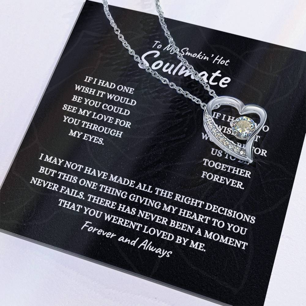 Soulmate One Wish | Love Heart Necklace