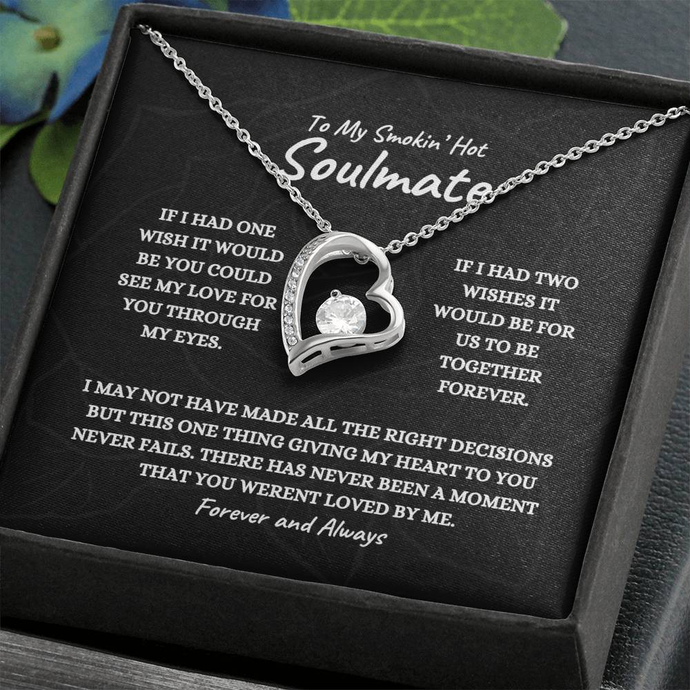 Soulmate One Wish | Love Heart Necklace