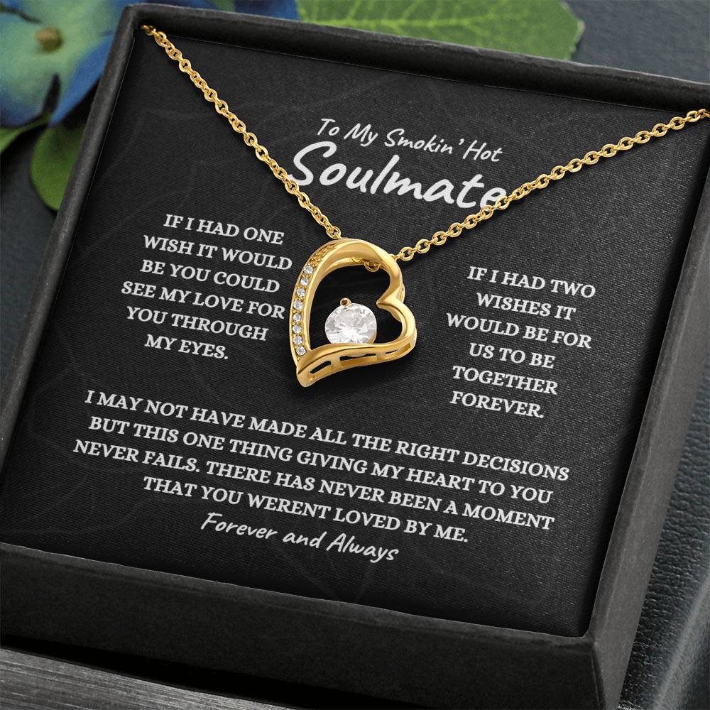 Soulmate One Wish | Love Heart Necklace