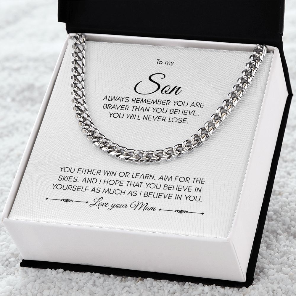 Brave Son | Cuban Link Chain