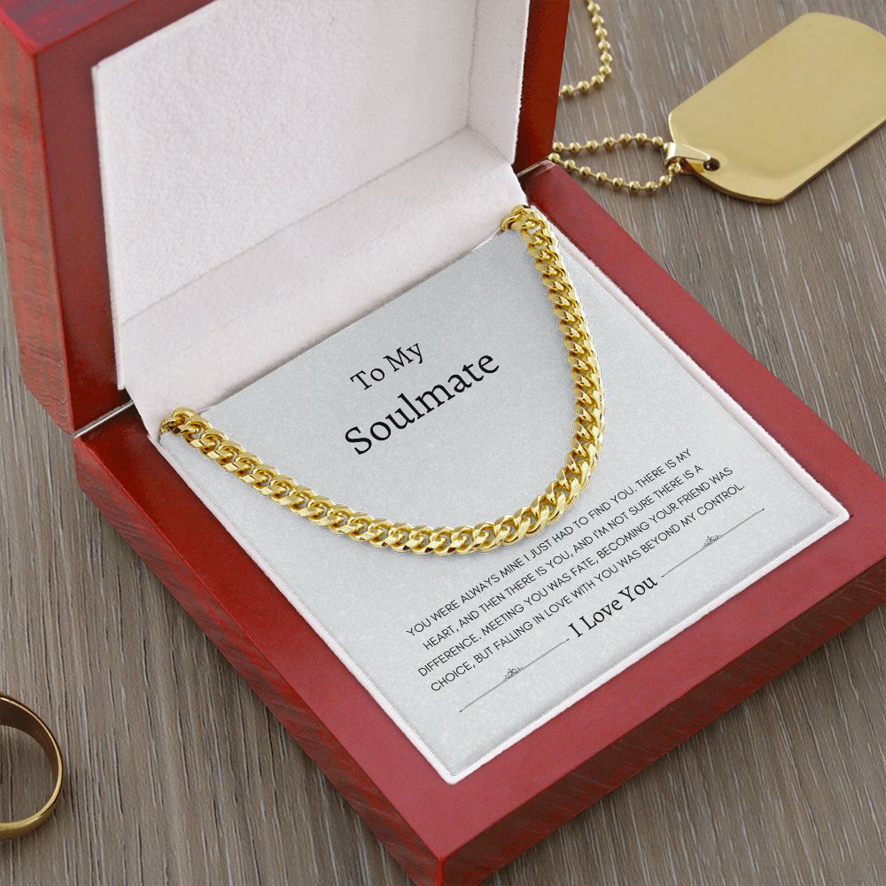 There Is You | Cuban Link Chain Gift