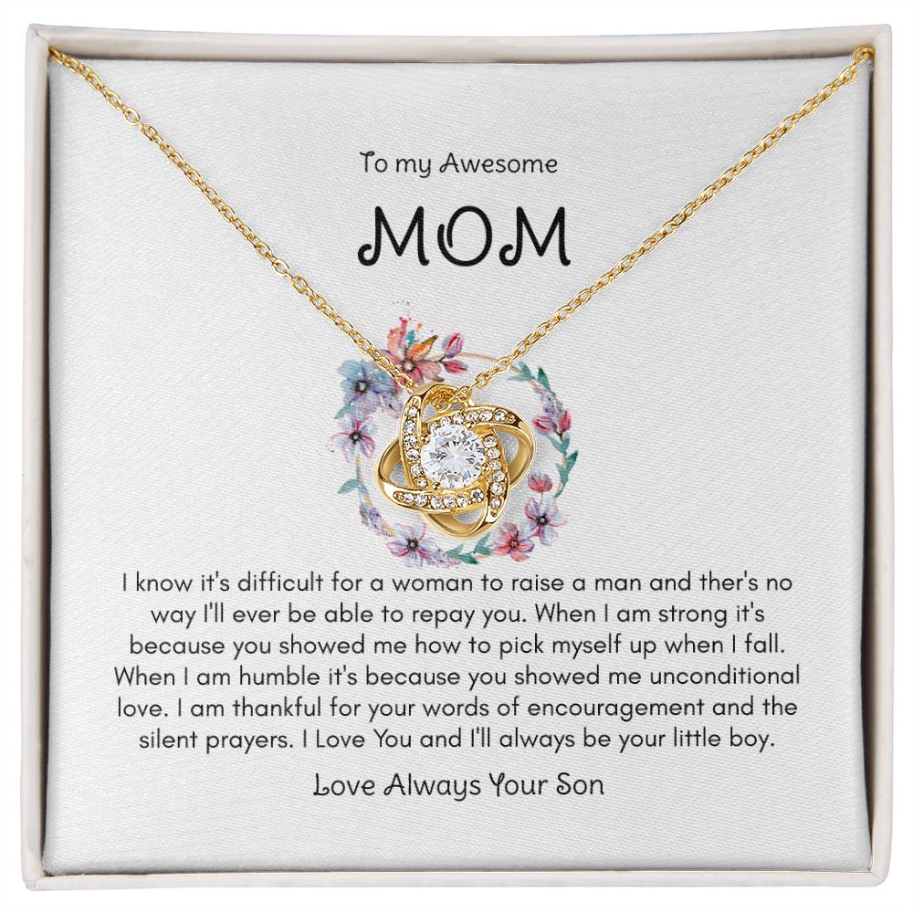 Mom Raised a Man Gift with Gift Box