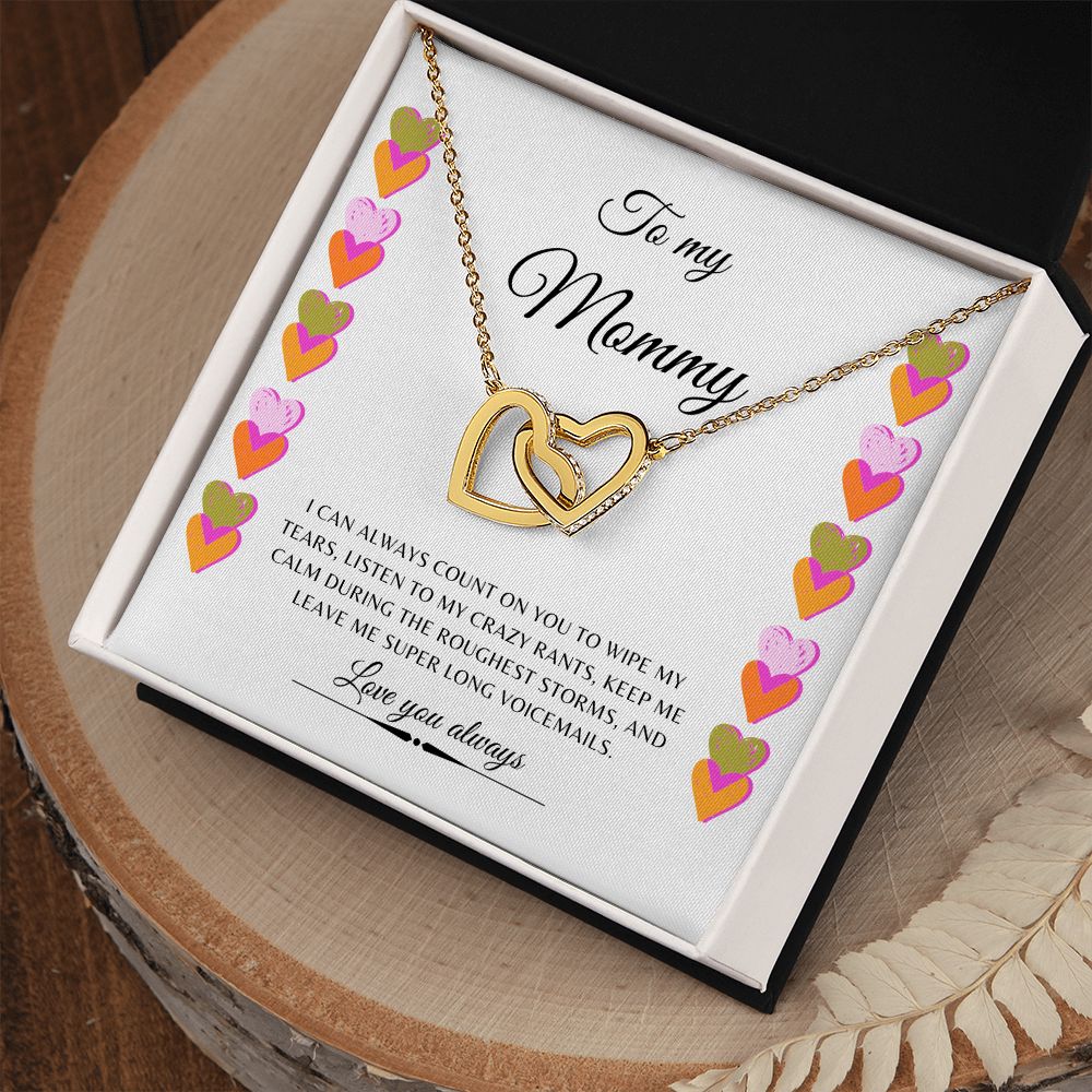 To My Mom Count On You Funny | Necklace Gift