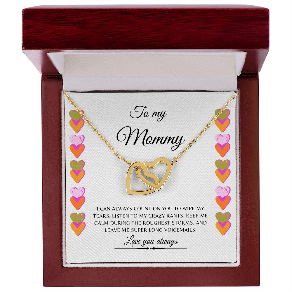 To My Mom Count On You Funny | Necklace Gift