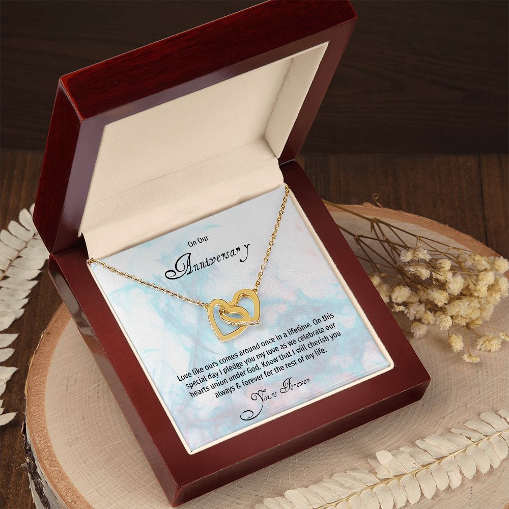 Spouse on her Lovely Day Anniversary Day Gift with Gift Box