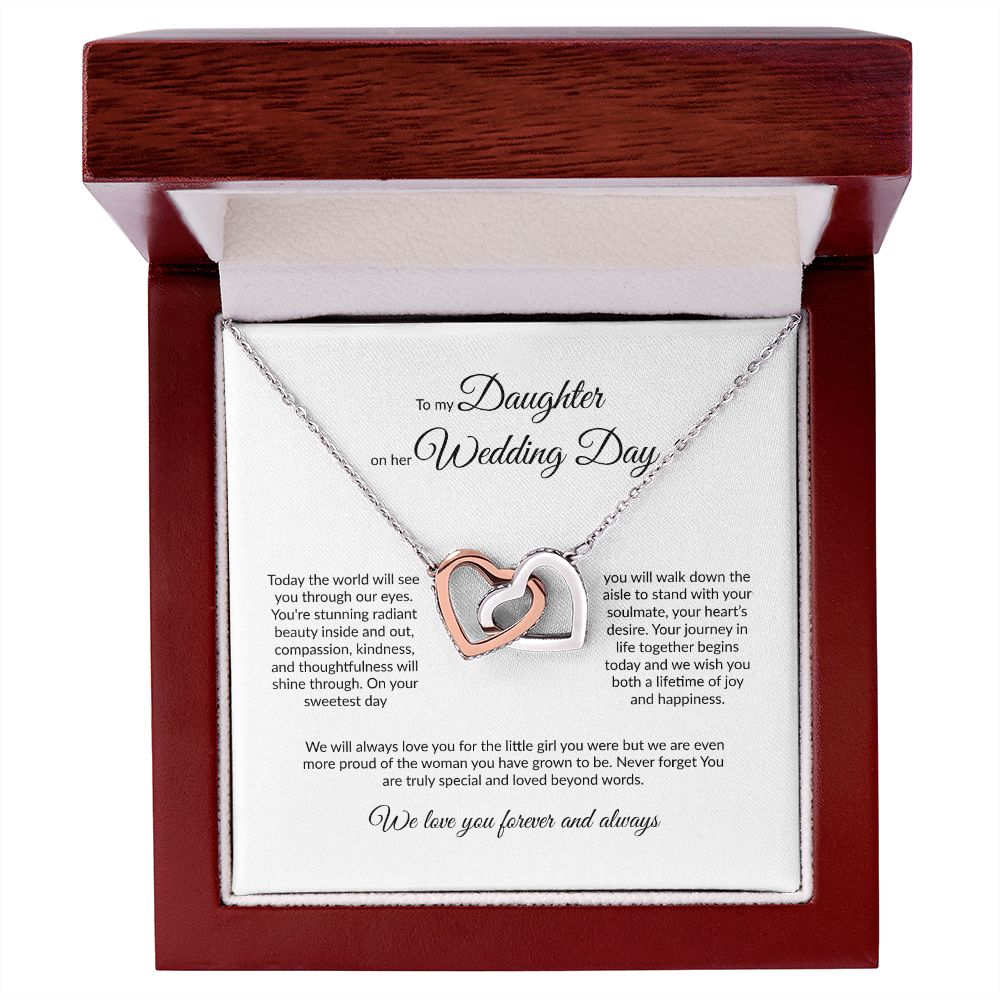 Daughter on her Wedding Day Gift with Gift Box
