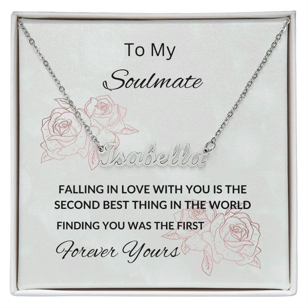 Personalize Name Chain To My Soulmate