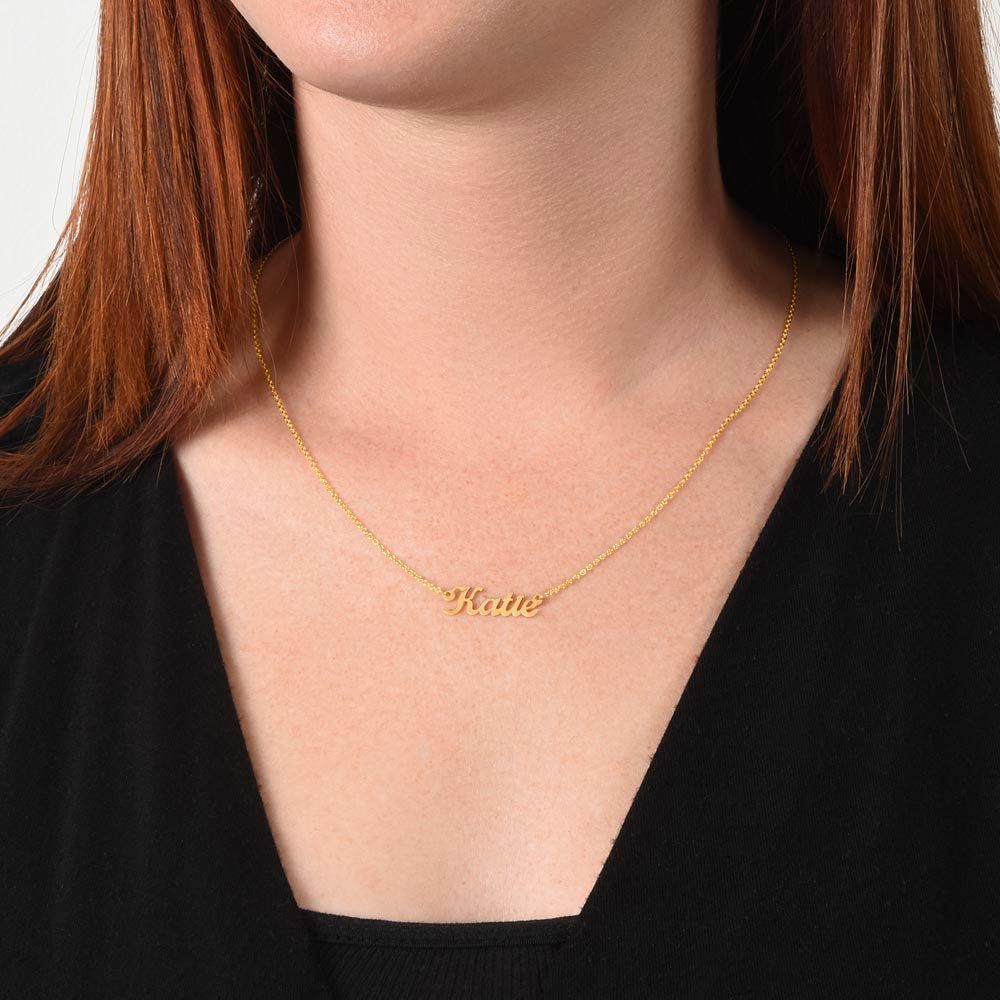 To My Daughter | This Old Fox | Custom Necklace Gift
