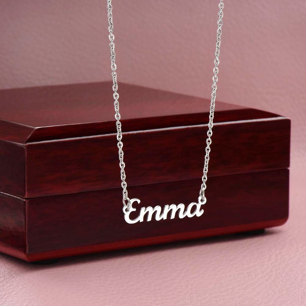 Personalize Name Chain To My Awesome Daughter