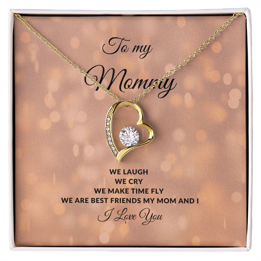 To My Mom | Best Friends | Necklace Gift