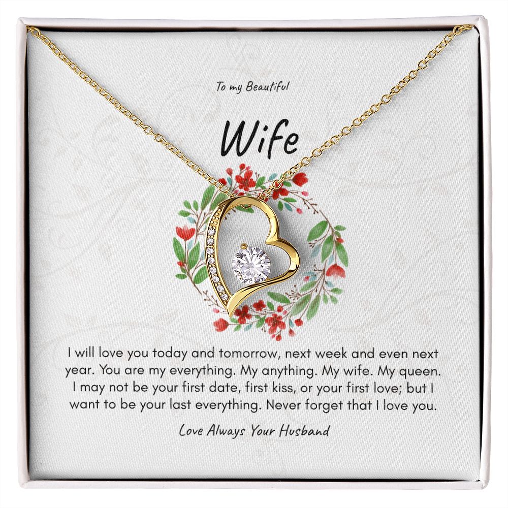 How I Love My Wife Necklace Gift | Forever Love