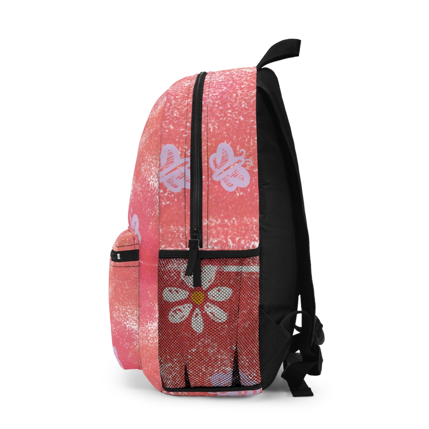 Daisy Pink Backpack Book Bag