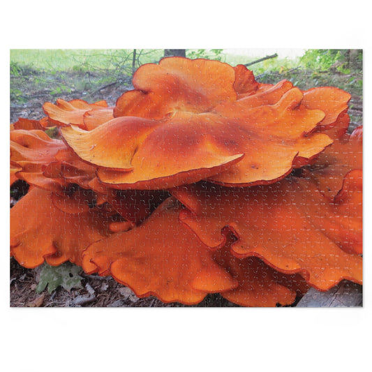 Pumpkin Mushroom Jigsaw Puzzle 500-Piece