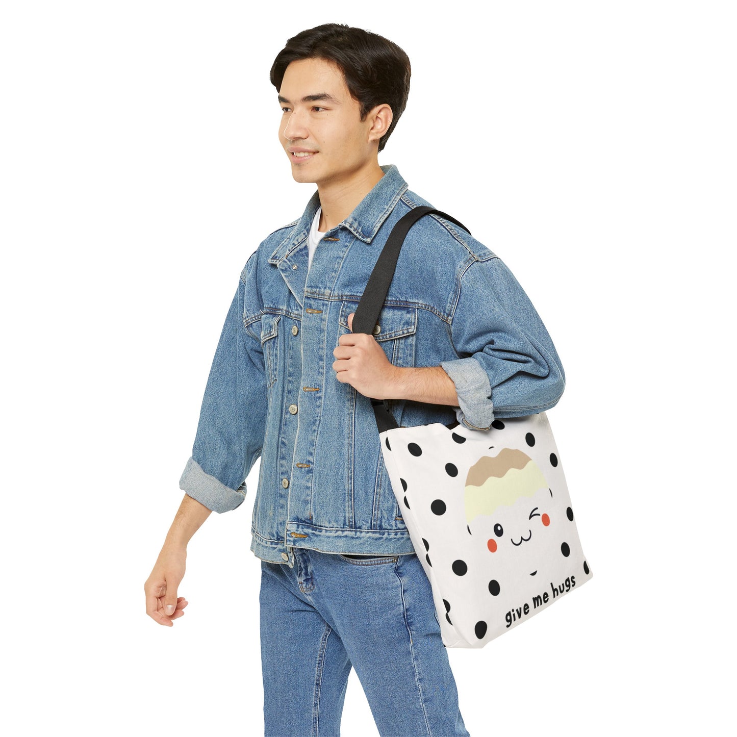 Beach Bag Adjustable Tote Black