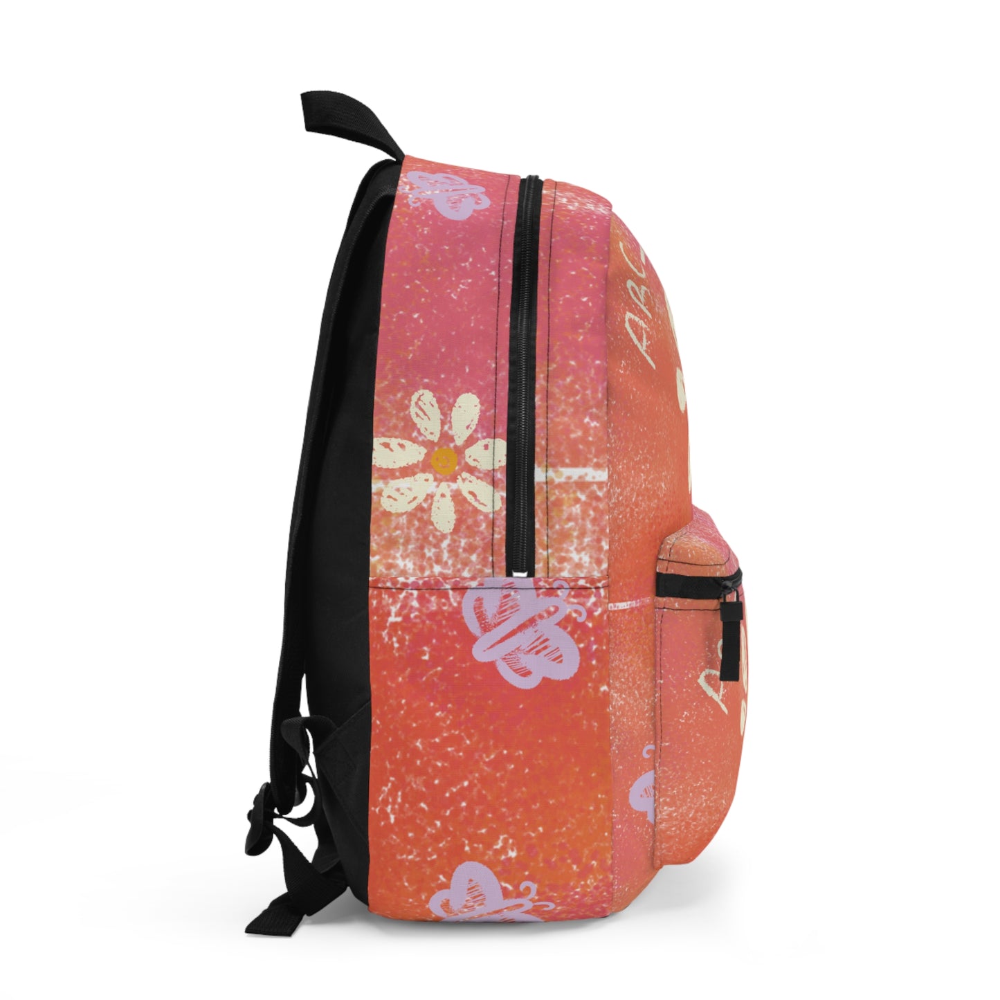 Daisy Pink Backpack Book Bag
