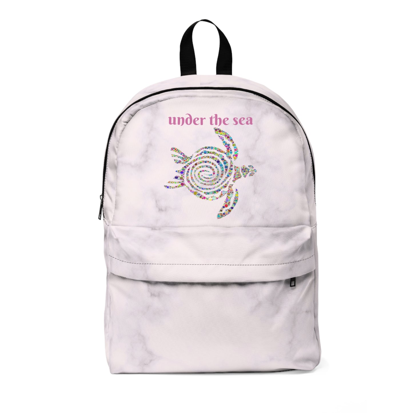 Marbled Pink | Classic Backpack Book Bag
