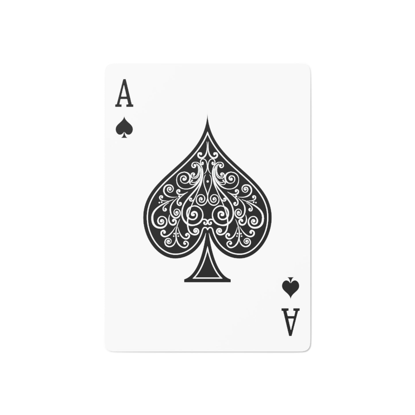 The Cancer Sign Black Playing Cards Custom Poker Cards