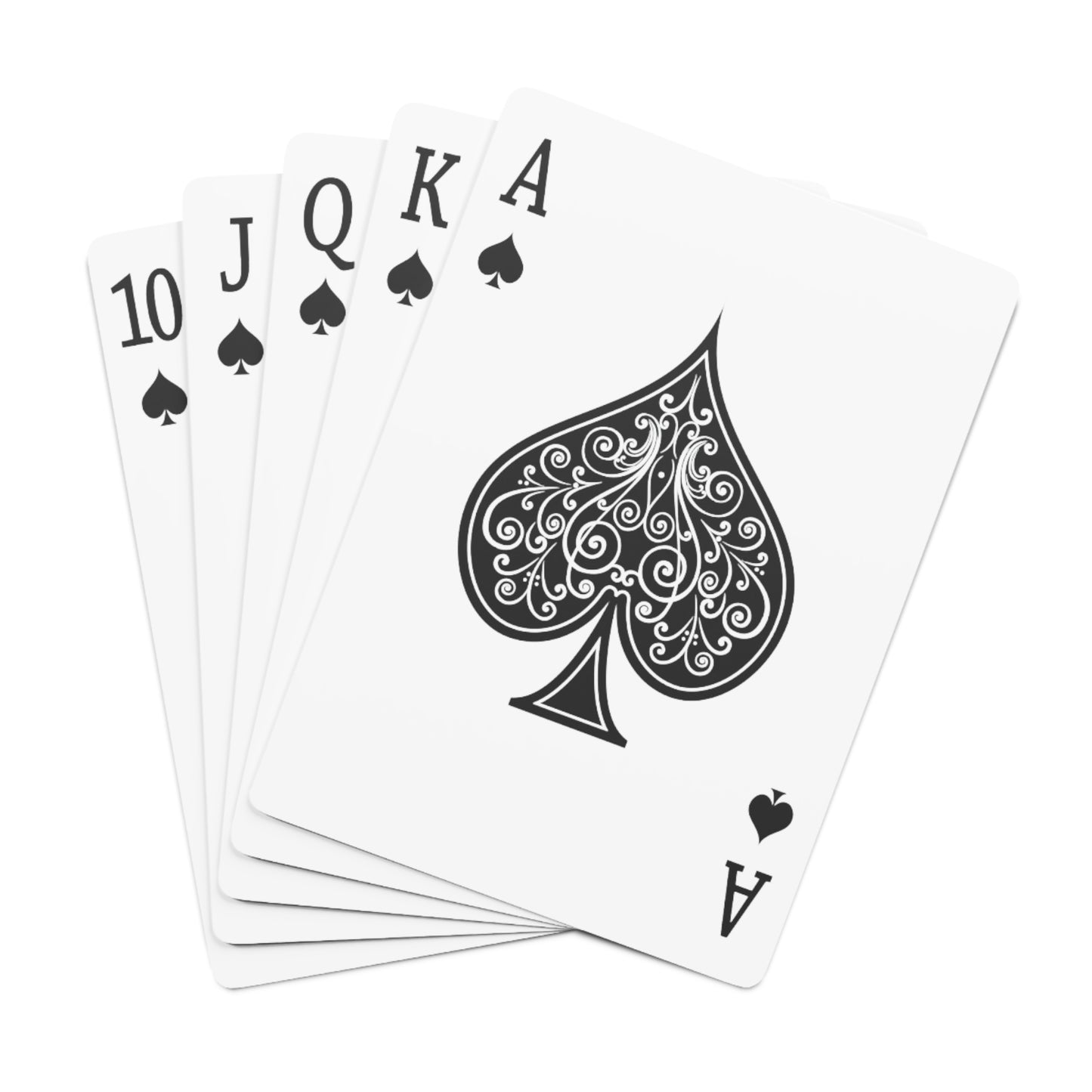 The Aries Sign Black Playing Cards Custom Poker Cards