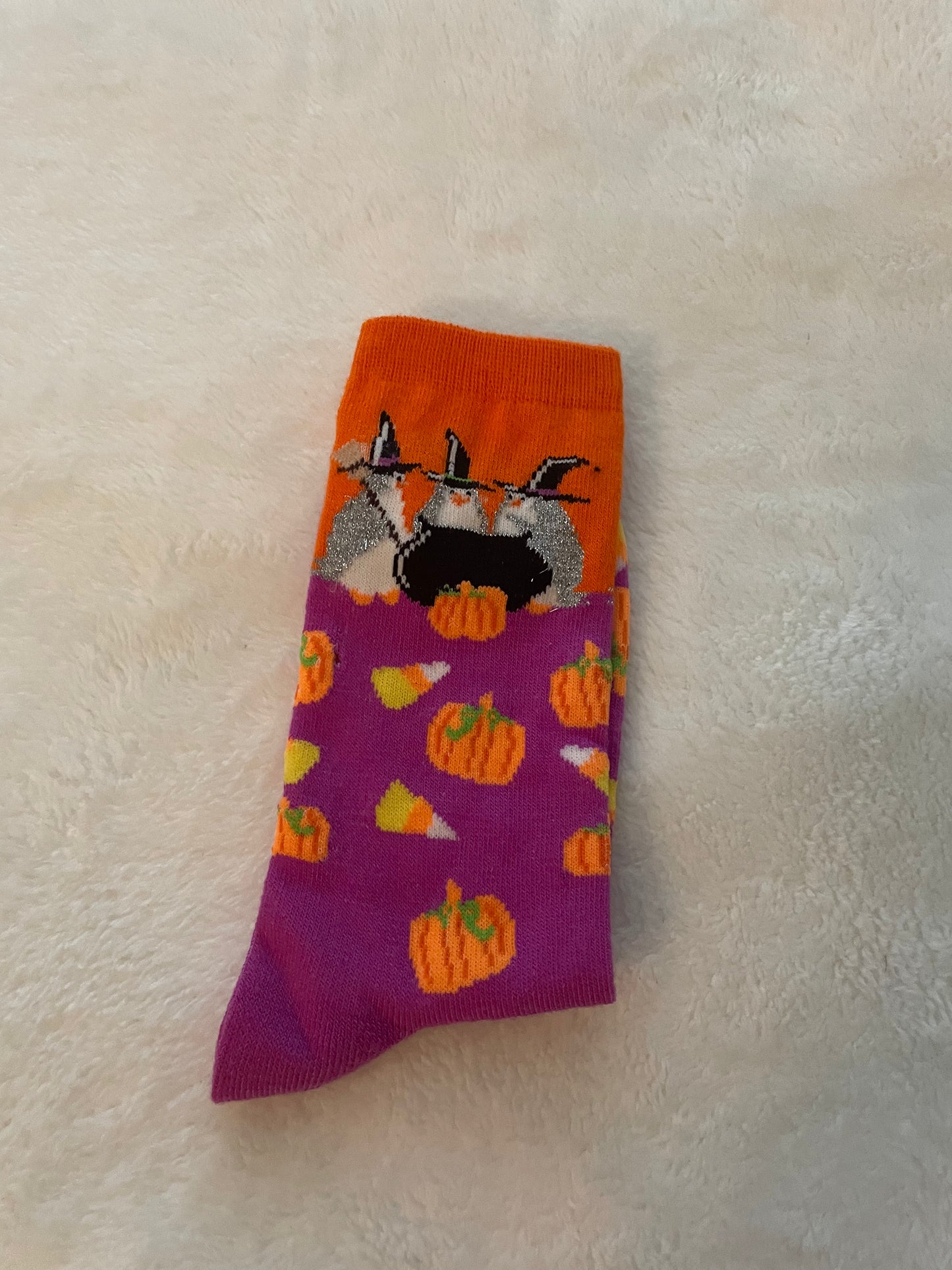 Halloween Fun Dress Up Crew Socks