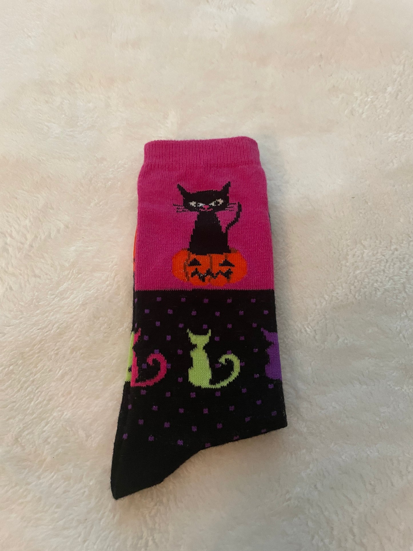 Halloween Fun Dress Up Crew Socks