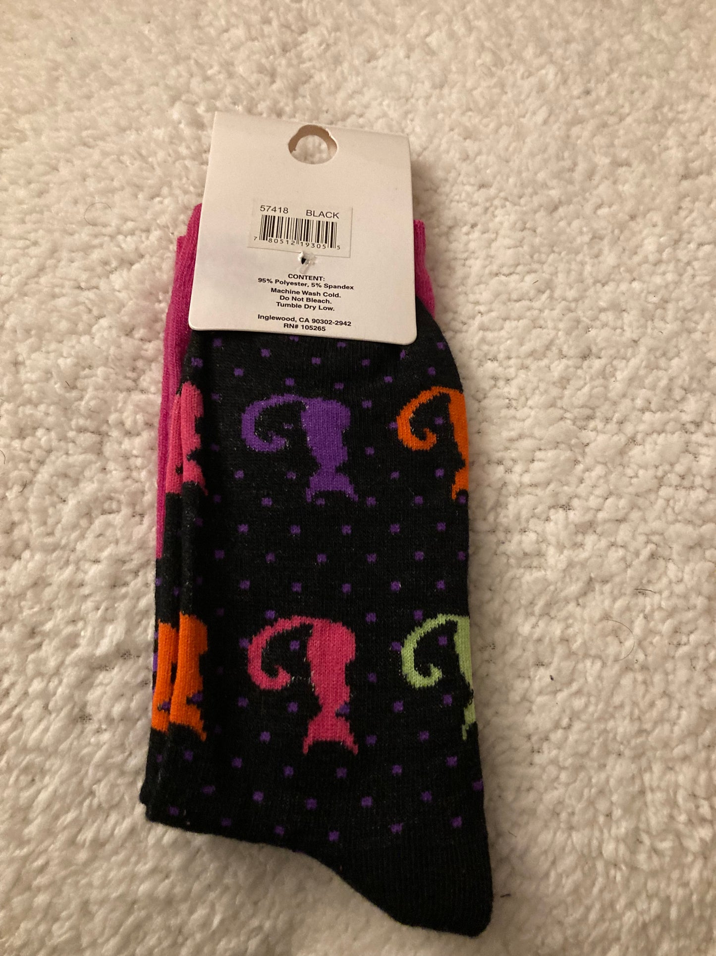 Halloween Fun Dress Up Crew Socks