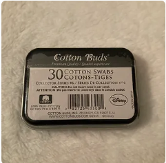 Cotton Swabs | Cotton Buds Collector Series 6 Storage Tin