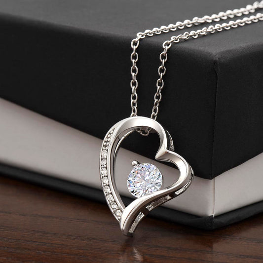 Dangling Heart Pendant Necklace