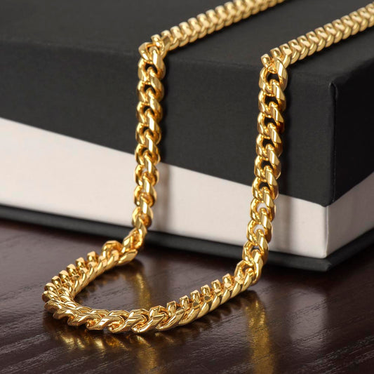 Cuban Link Rope Adjustable Men's Chain