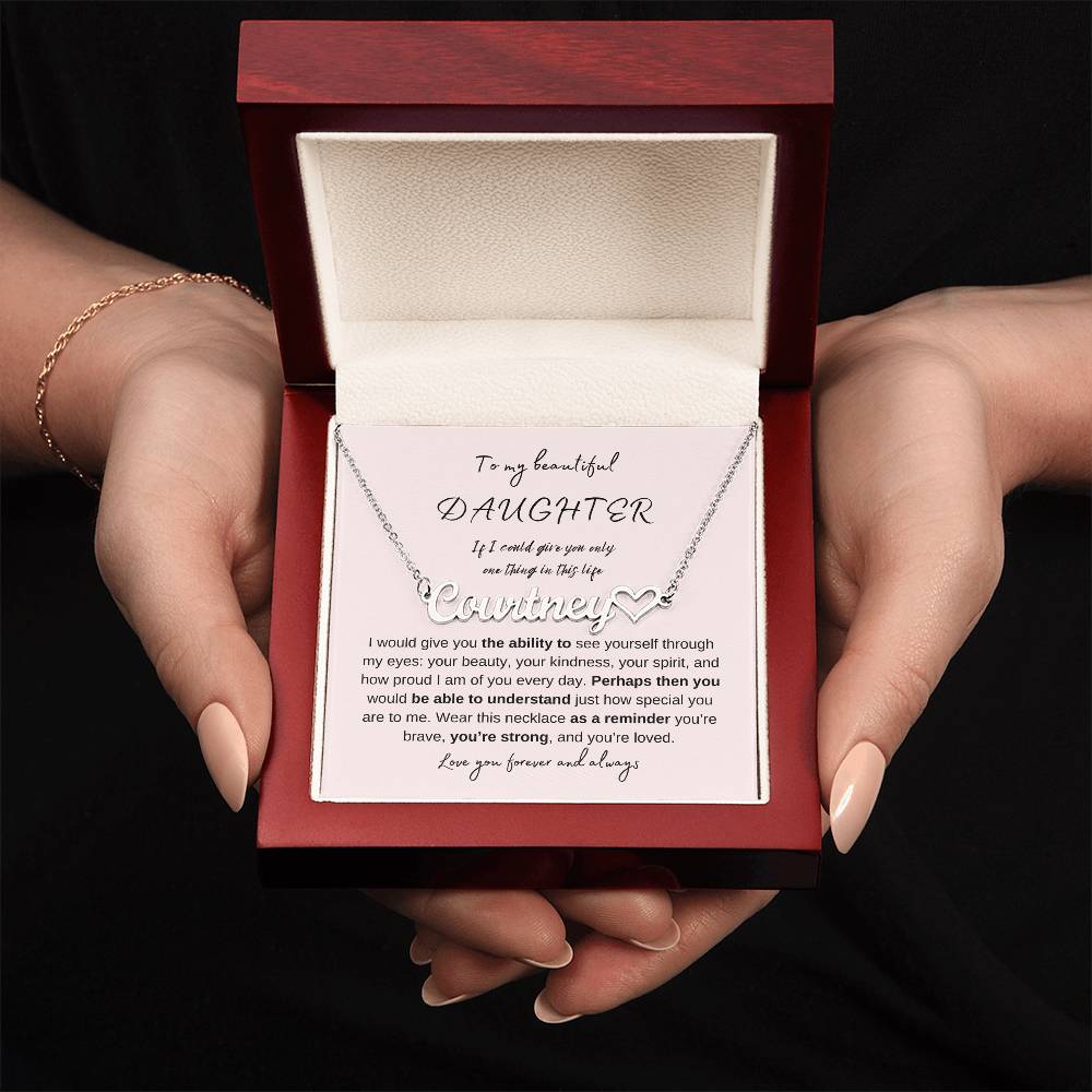 One Thing in This Life Daughter | Necklace Gift