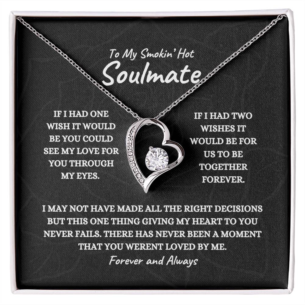 Soulmate One Wish | Love Heart Necklace