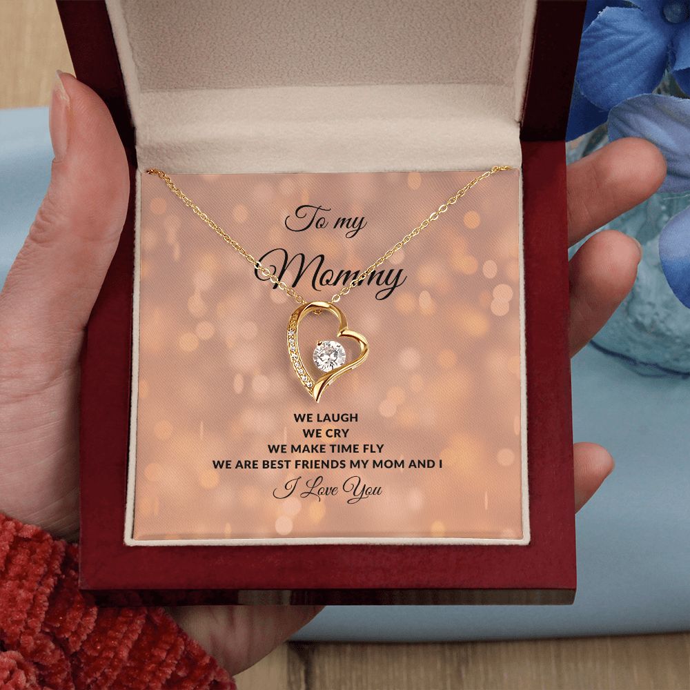 To My Mom | Best Friends | Necklace Gift