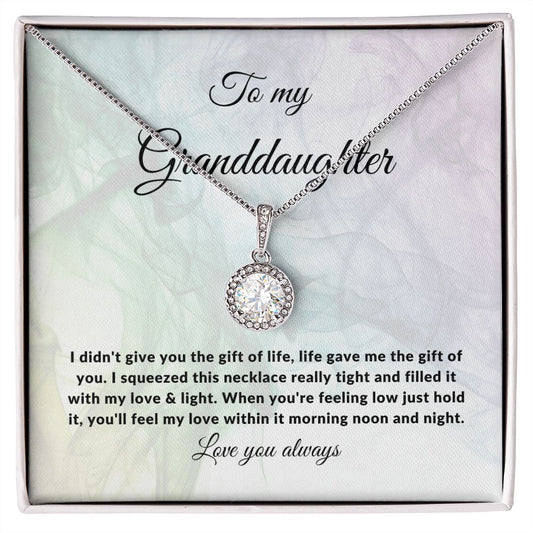 Granddaughter Love & Light | Hope Necklace Gift