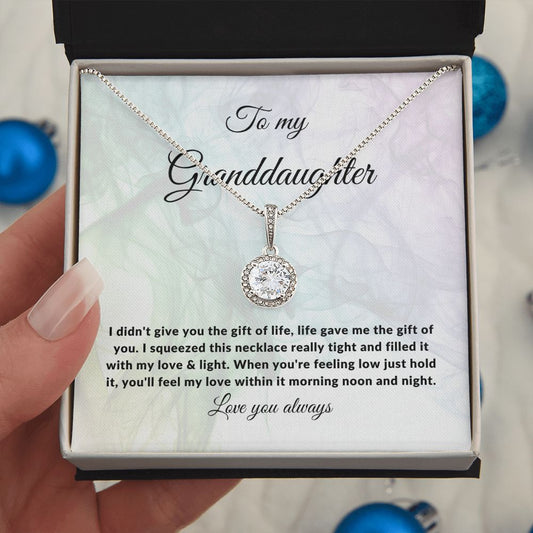 Granddaughter Love & Light | Hope Necklace Gift