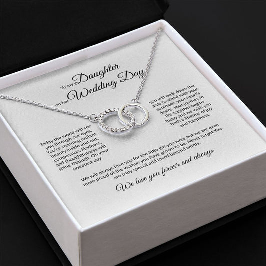 Daughter on her Sweetest Day Wedding Day Gift with Gift Box