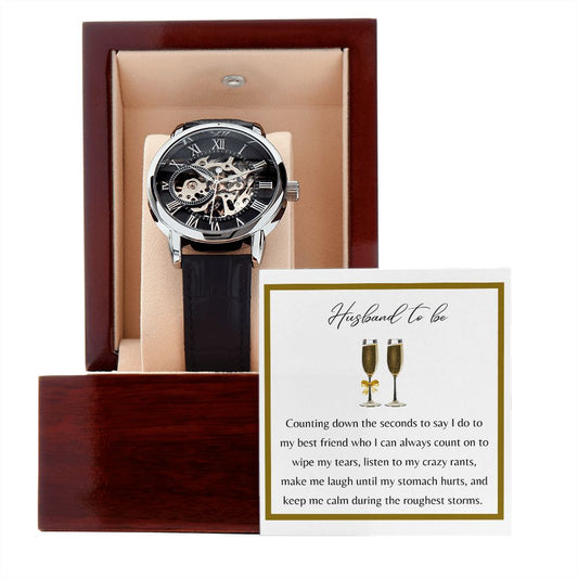 Countdown To I Do Too | Openwork Watch