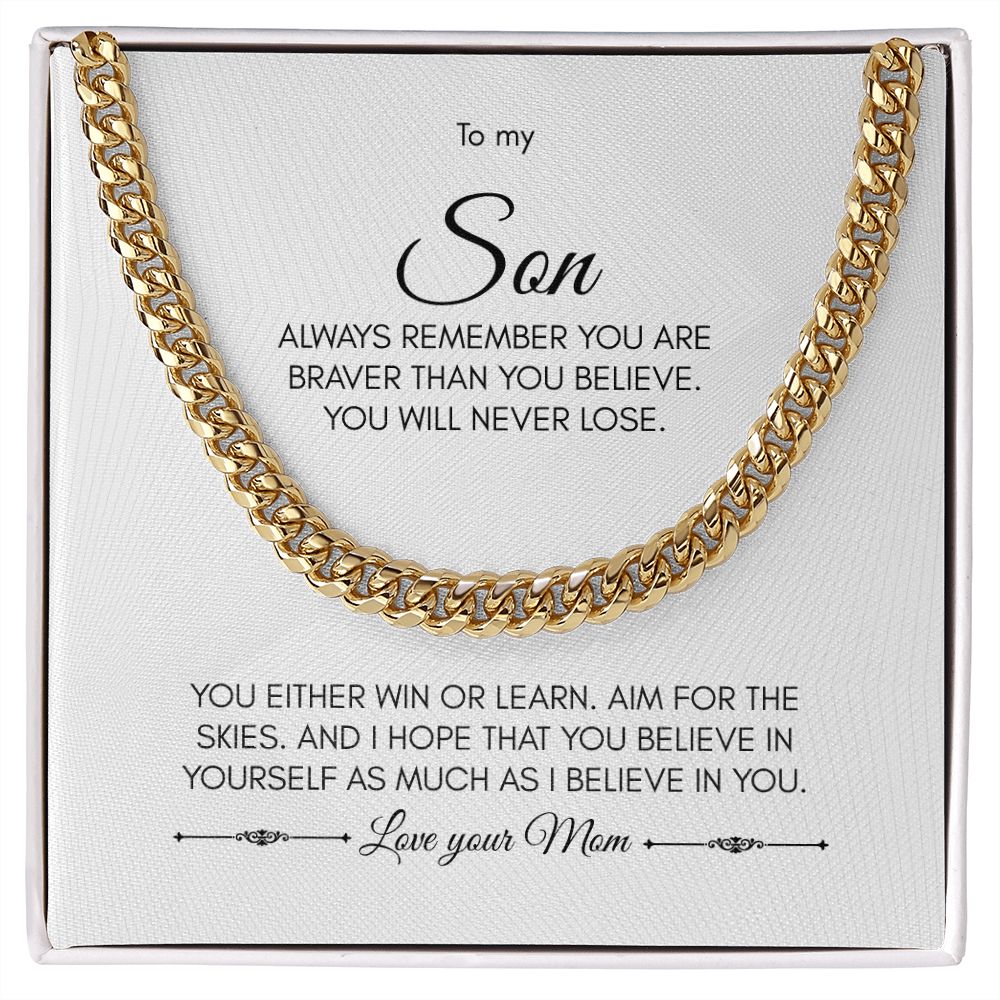 Brave Son | Cuban Link Chain
