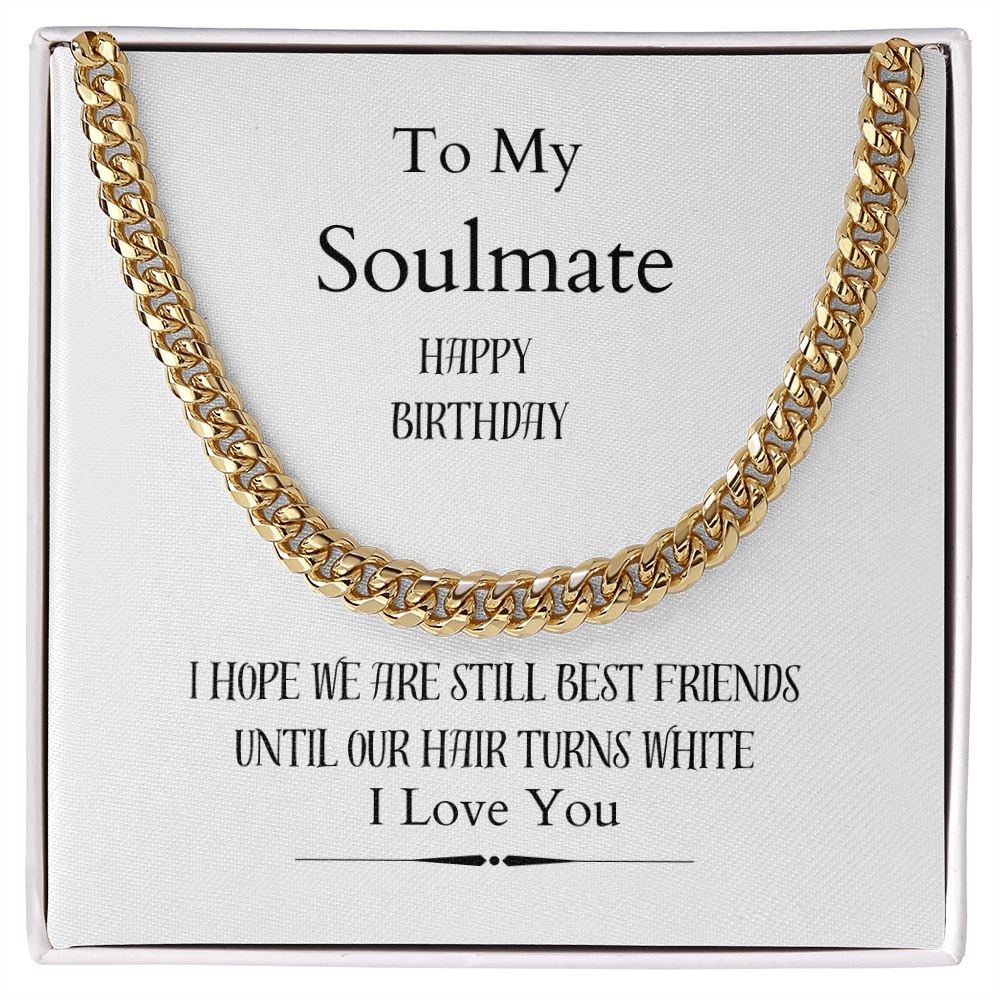 To My Best Guy Happy Birthday | Cuban Link Gift