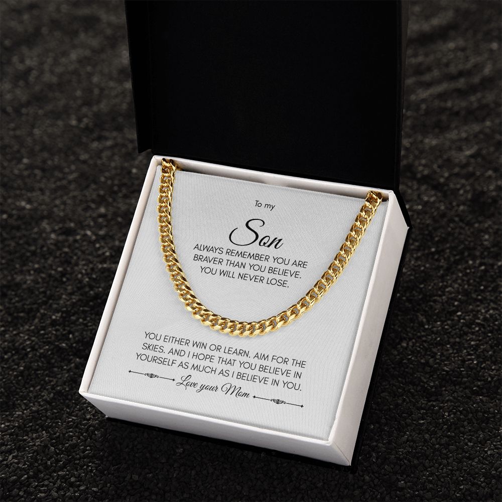 Brave Son | Cuban Link Chain