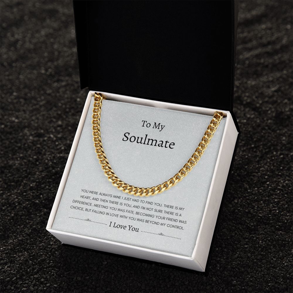 There Is You | Cuban Link Chain Gift