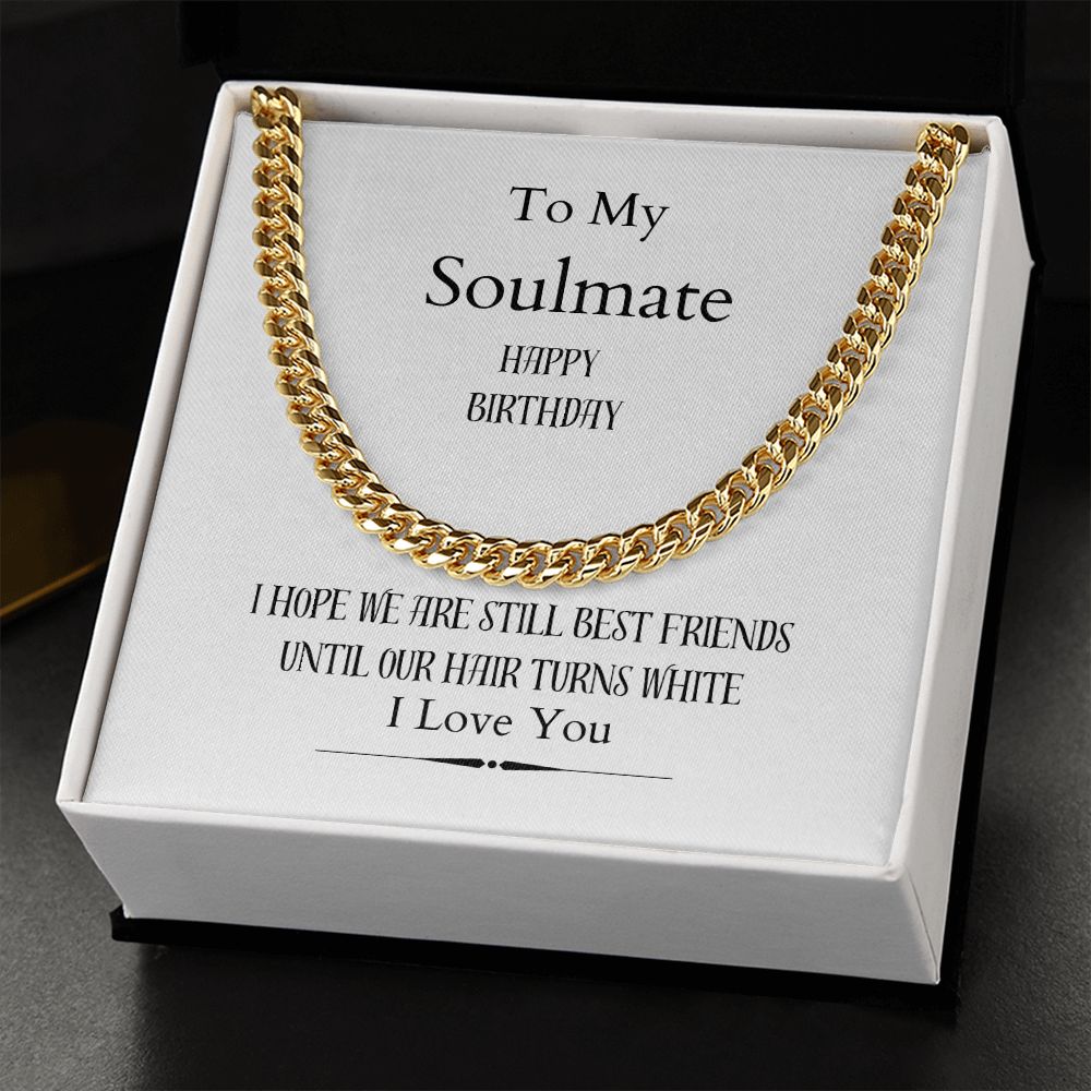 To My Best Guy Happy Birthday | Cuban Link Gift