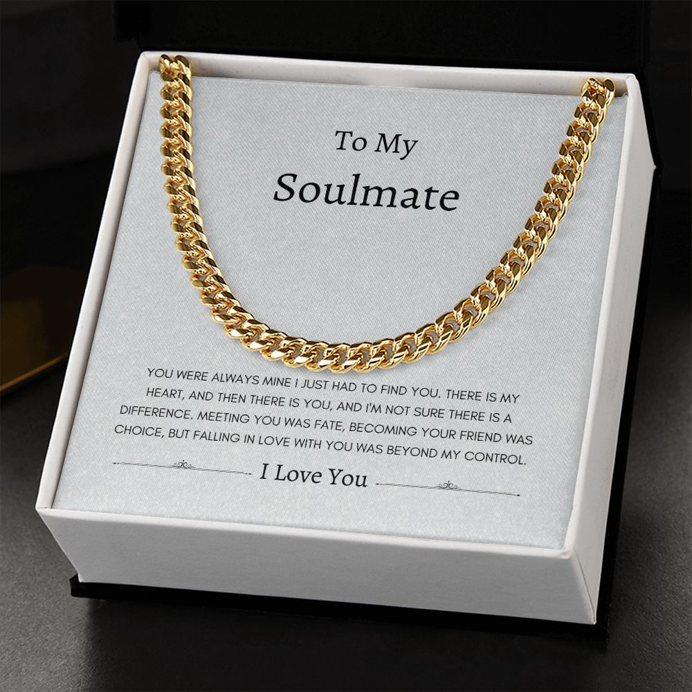 There Is You | Cuban Link Chain Gift