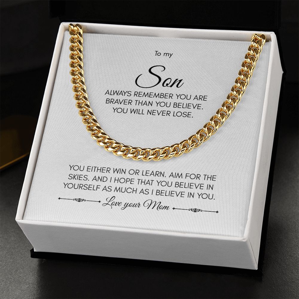 Brave Son | Cuban Link Chain