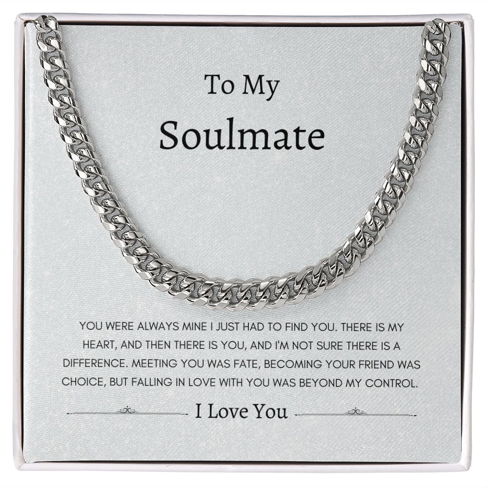 There Is You | Cuban Link Chain Gift