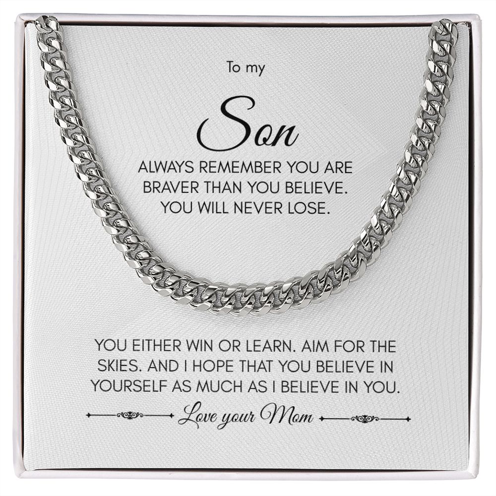 Brave Son | Cuban Link Chain