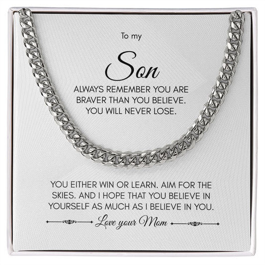 Brave Son | Cuban Link Chain